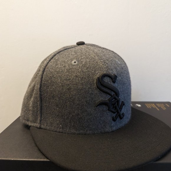 Chicago White Sox | 59FIFTY New Era Fitted Hat Size 7 Wool Blend Rare Southsider - Picture 7 of 11